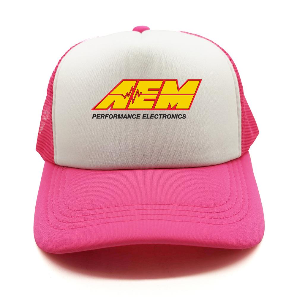 Aem Performance Electronics Trucker Cap Men Aem Hat Baseball Cap Unisex Outdoor Mesh Net Caps MZ-619