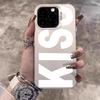 Personalized English Letters Kiss Laser IMD Phone Case For Xiaomi Redmi Note 14 Pro Plus 5G 13 12 11 10 Redmi 15C 14C 13C Cover