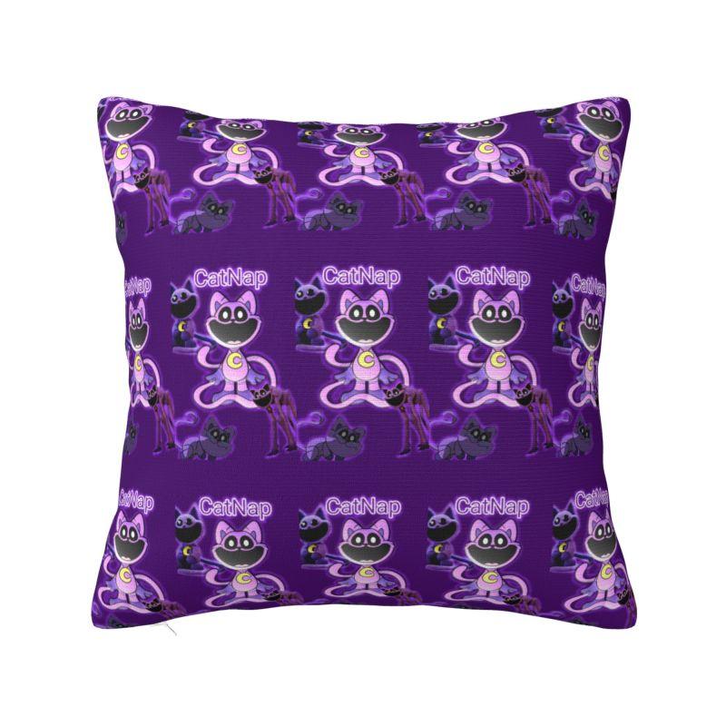 Smiling Critters Catnap Modern Throw Pillow Covers Home Decor Car Cushion