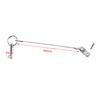 Durable Stainless Steel Quick Release Pin Marine Deck Hinge Jaw Slide Fitting for Pool Boats