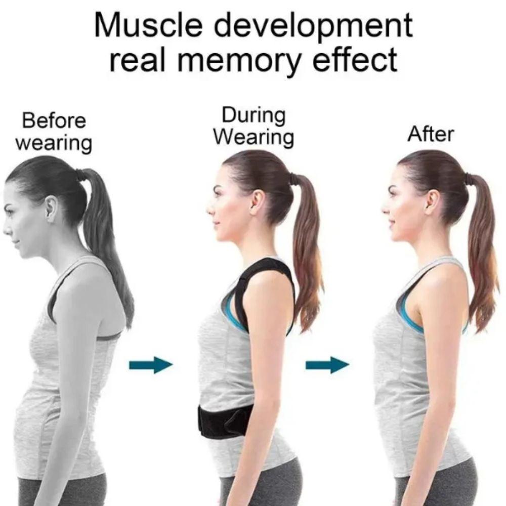 Adjustable Back Brace Comfortable Lumbar Support Belt For Women Posture Corrector  Lower Back