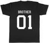 Nummer 1 - Brother Herren Unisex T-Shirt Tee