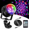 Spotlight Hook, Spotlight Pole Disco Ball LED Disco Light with 15 Light Shapes