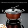 Stainless Steel Pot Rack Kitchen Anti-Scalding Heat-Insulating Pot Mat Steamer Rack Cookware Storage Rack