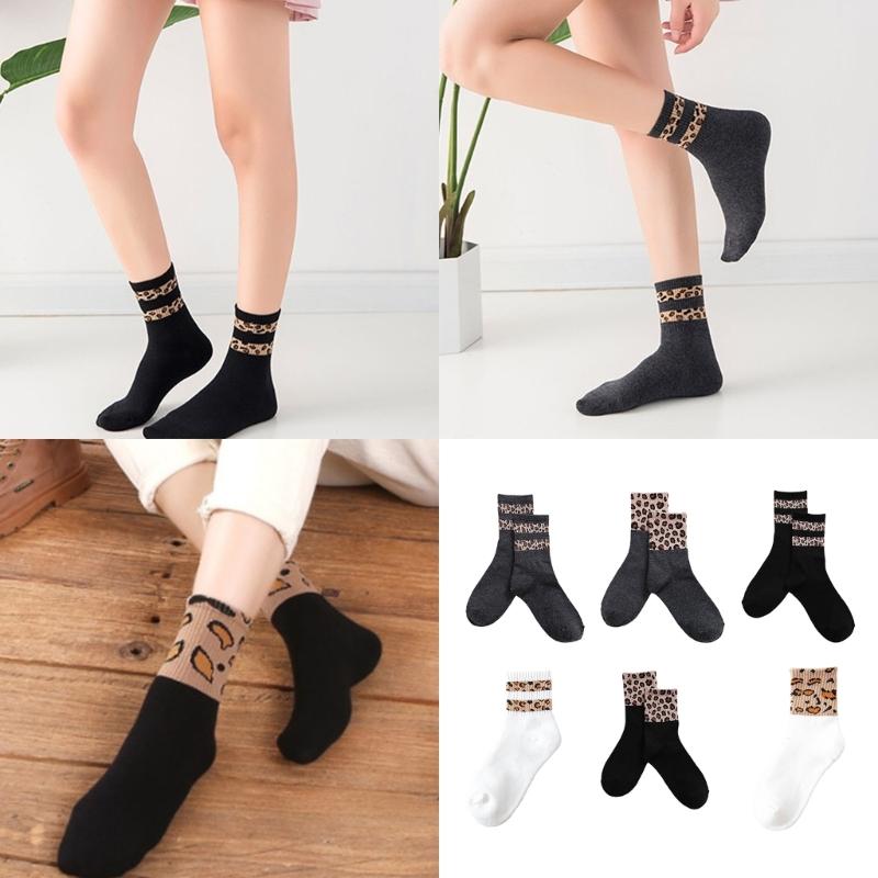 Novelties Funny Sock Cotton Boot Socks Fashion Ankle Socks Winter Warm Crew Socks Dress Socks for Women Girls Gifts