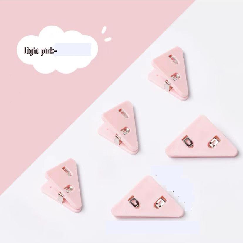 Anti-Curling Paper Corner Clips: Multi-Functional Book & Bill Organizer