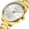 CURREN Men's Sports Watch Men's Quartz Steel Belt Business Sports Watch