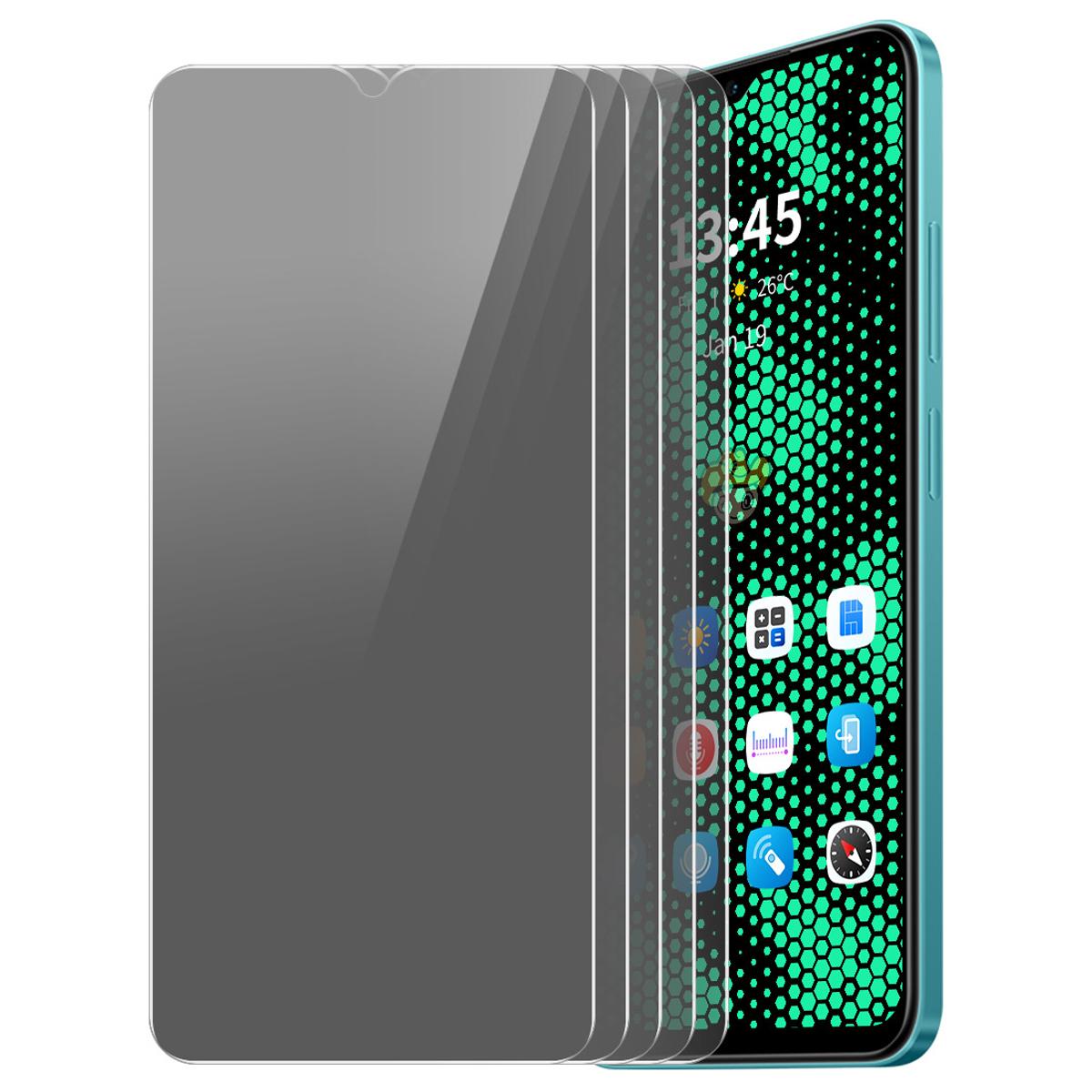 

ENKAY HAT PRINCE 5Pcs For Motorola Defy 2 5G Screen Protector Anti-Spy High Aluminium-Silicon Glass Film Type A