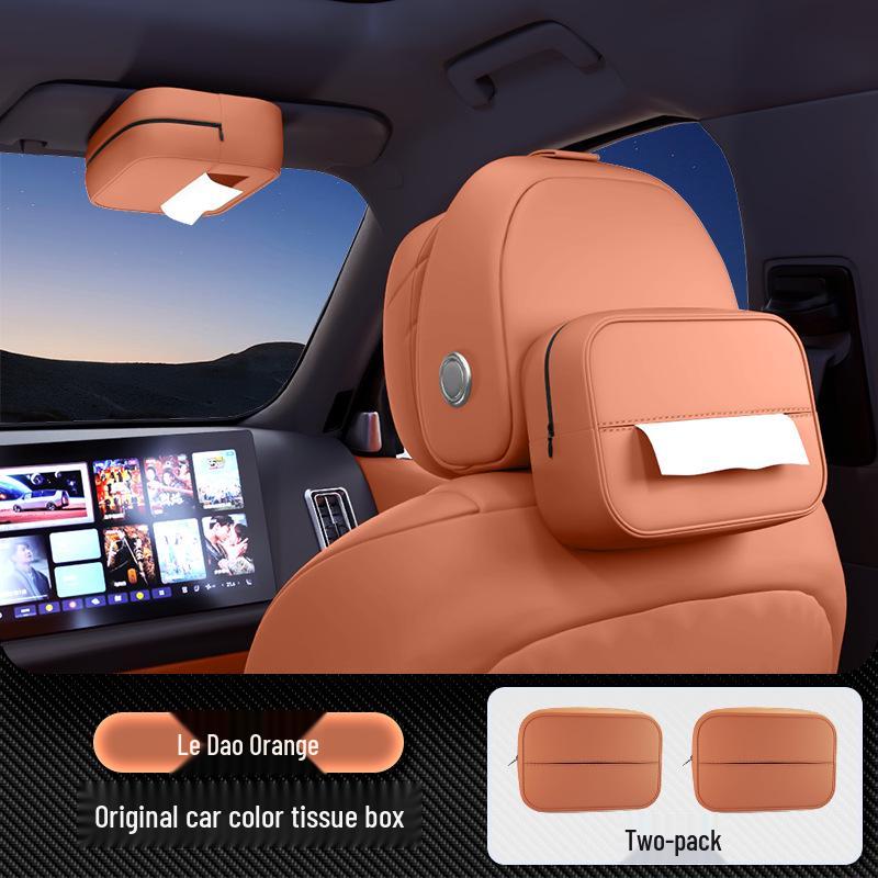 Compatible with Ledao L60 2026: Car Seat Hanging Tissue Bag for Interior Accessories
