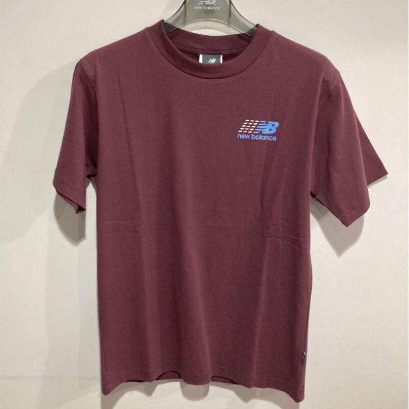 New Balance Gradation Graphic Short Sleeve Tee Nbnef22471 Dark Purple