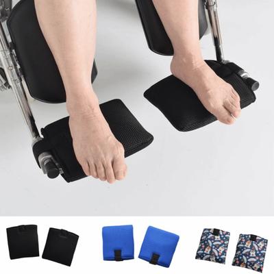 Slip Resistant Footplate Protector Pad Comfort Enhancing Foot Protection Pads  Wheelchair