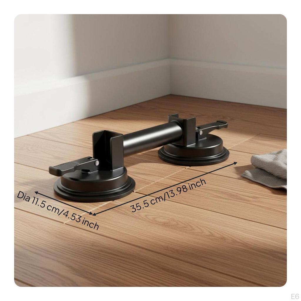 Wood Floor Seam Repair Tool HeavyDuty Double Suction Cup Puller for Flooring Installers, DIY