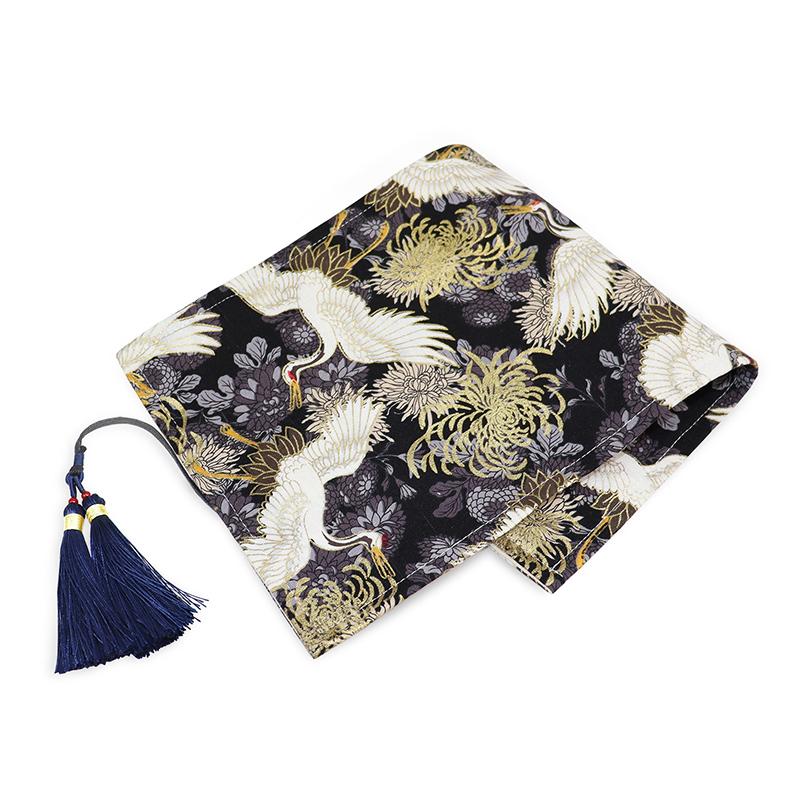 Portable 16 Holes Empty Knitting Needles Storage Bag Japanese Cotton Roll Bag Organizer for Carving, Sewing and Embroidery Tools