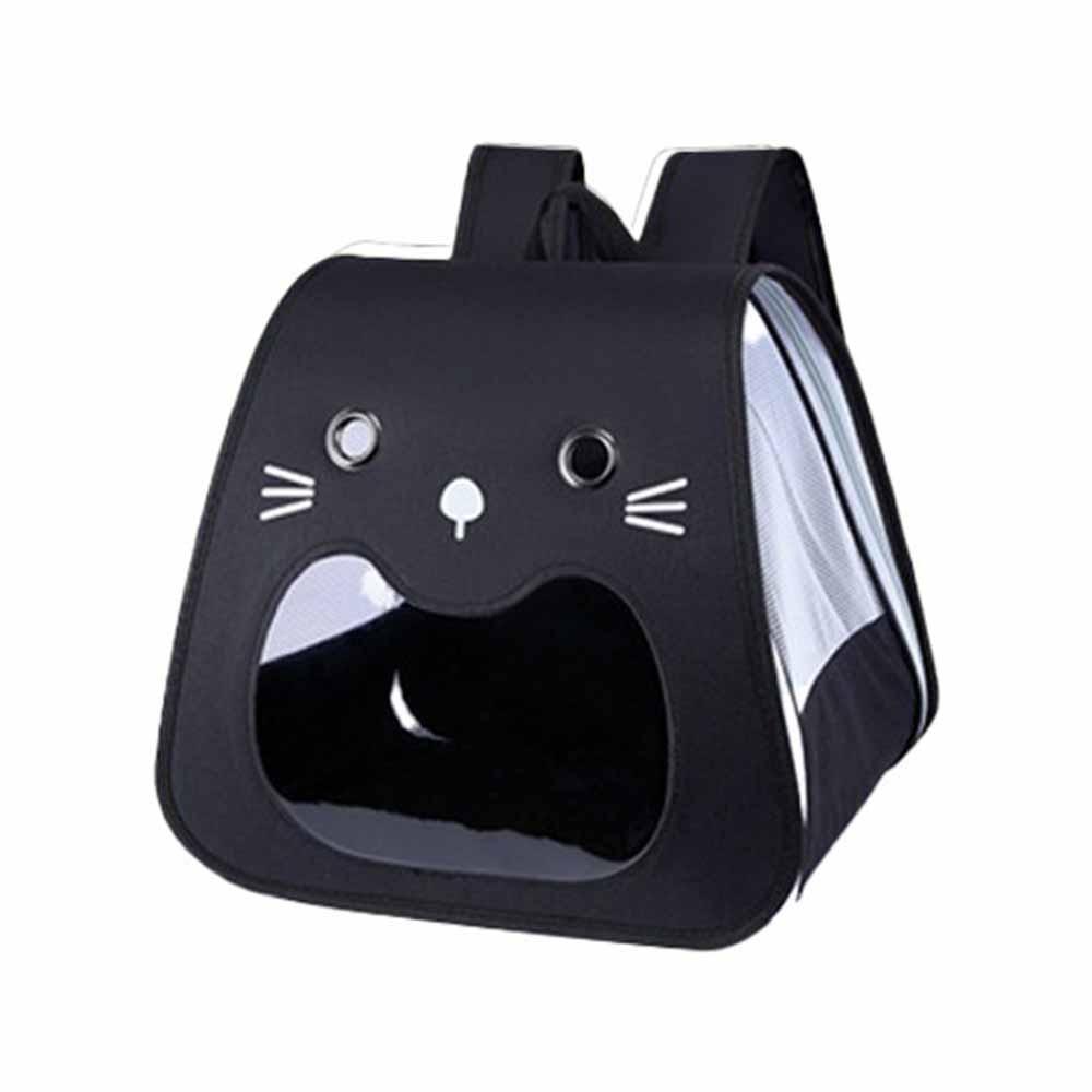 Bolsa Transportadora Dobrável para Gatos Grande Capacidade Respirável Bolsa de Transporte para Filhotes Dobrável Mãos Livres Bolsa de Viagem para Animais de Estimação Transporte de Animais