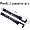 2PCS Car Seat Gap Filler, Multifunctional Automotive Seat Gap Organizer Black