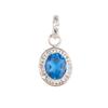 Tanzanite Gemstone 925 Sterling Silver Women's Jewelry Handmade Pendant 1.20" PP-7-1