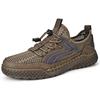 Mesh Shoes Men's 2025 Summer Hollow Board Shoes Breathable One Pedal Men's Shoes Soft Sole Non-slip Lightweight Casual Sports Shoes
