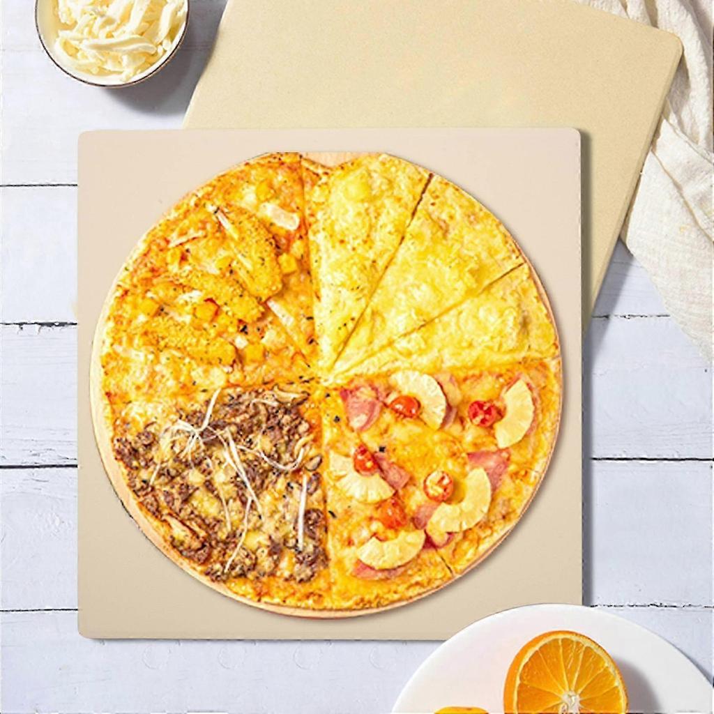 w Pizza Stone for Cooking Baking Grilling Tools for Baking 305x305x10Mm
