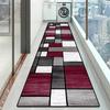 1Pcs Crystal Velvet 850G Per Square Meter Non-Slip Washable Area Rug Runner for Entryway, Living Room, Bedroom & Patio