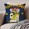 Punk Rock American Band TThe OOffspring Cushion Cover Pillowcase Antidustmite Invisible Zipper Short Plush Sofa Cushion