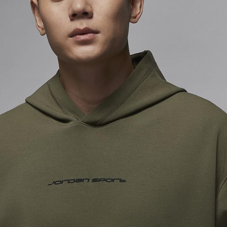 New JORDAN Sport Hoop Fleece Men's Dri-FIT Pullover Hoodie HF0281-222