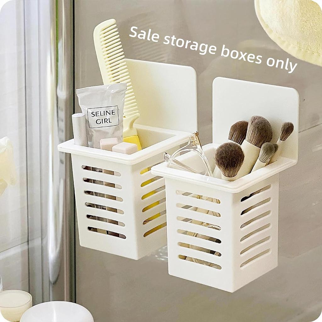 1 Stück Wandmontiertes Zahnbürstenhalter-Set für Badezimmer. Löffel- und Gabelhalter für die Küche - Platzsparende Zahnbürstenaufbewahrung