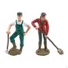 Farm Keeper Figurines Farmer People Figures Desktop Decoration Miniature Toys Model