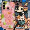 For Tecno Spark GO 2022 Case KG5 Soft Silicone Cute Cat Phone Cover For Tecno SparkGO 2022 6.52" Luxury Love Flower Cases Funda