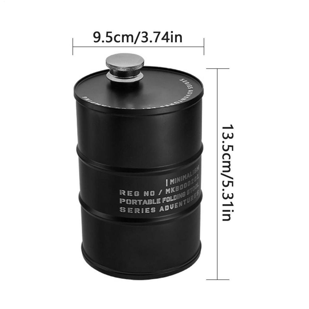 Liquor Flask Portable Beer Barrel Flagon Portable Leakproof 750ml Stainless Steel Flask For Workplace Indoors Hiking Picnic