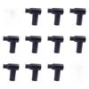 Wie das Bild zeigt Funkenkappe Hochdruck-Zündkomponente Zündsystem Zündkerzenstecker T-förmiger Gummiverbinder