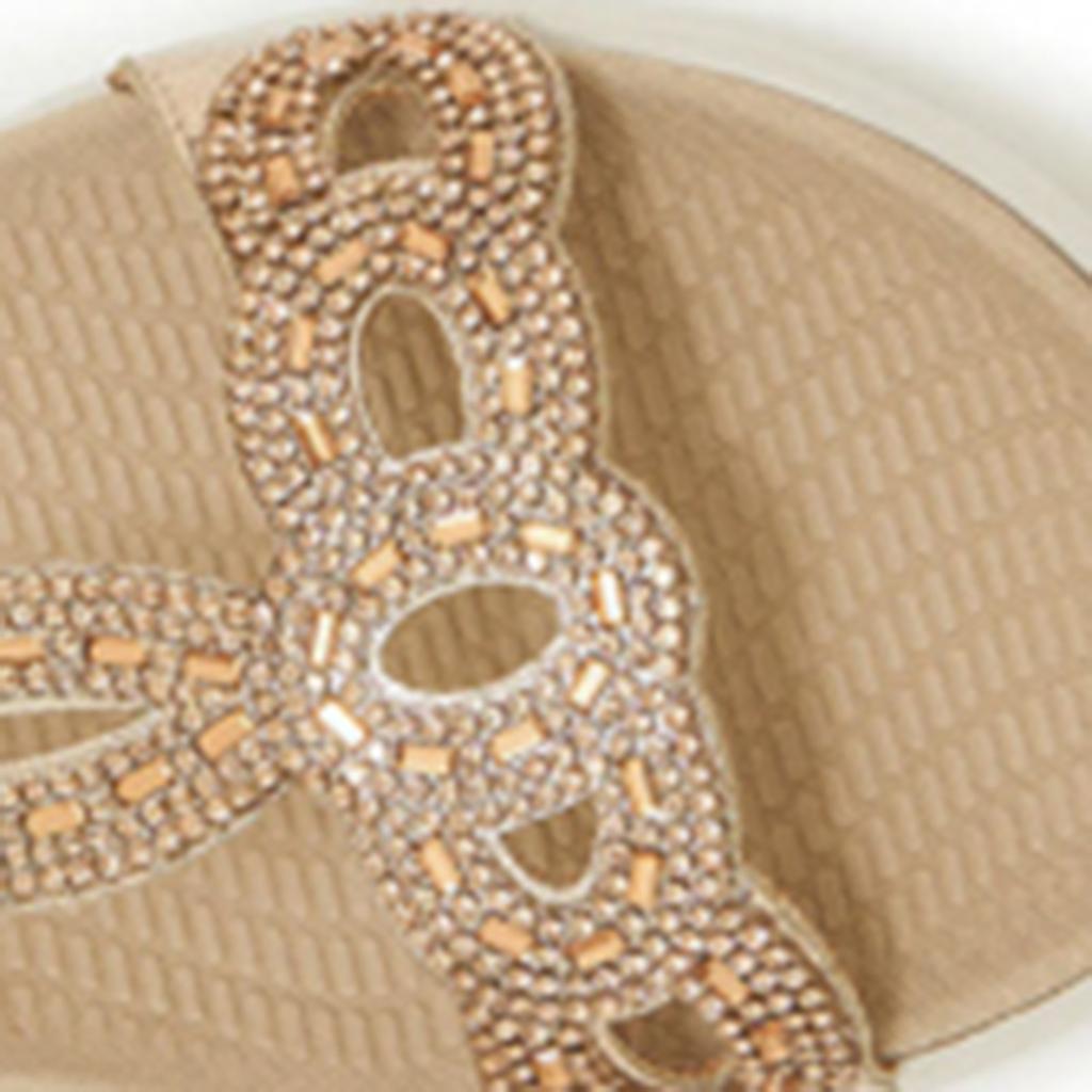 2026 Casual Boho Sandals For Women Simple And Lightweight Sports Diamond Beach Sandal Summer Sweat Comfortable Shoes For Woman