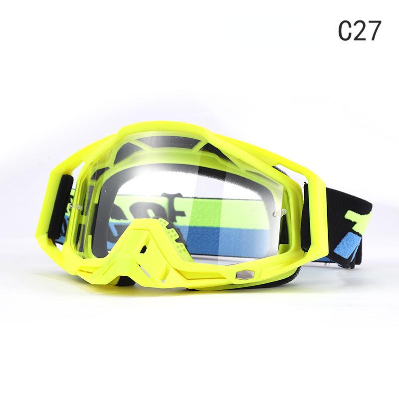 

Окуляри для мотокросу Сонцезахисні окуляри для мотоциклів Чоловічі MTB Маска для квадроциклів Вітрозахисний захист Катання на лижах Велосипедні гонки Окуляри для бездоріжжя C27