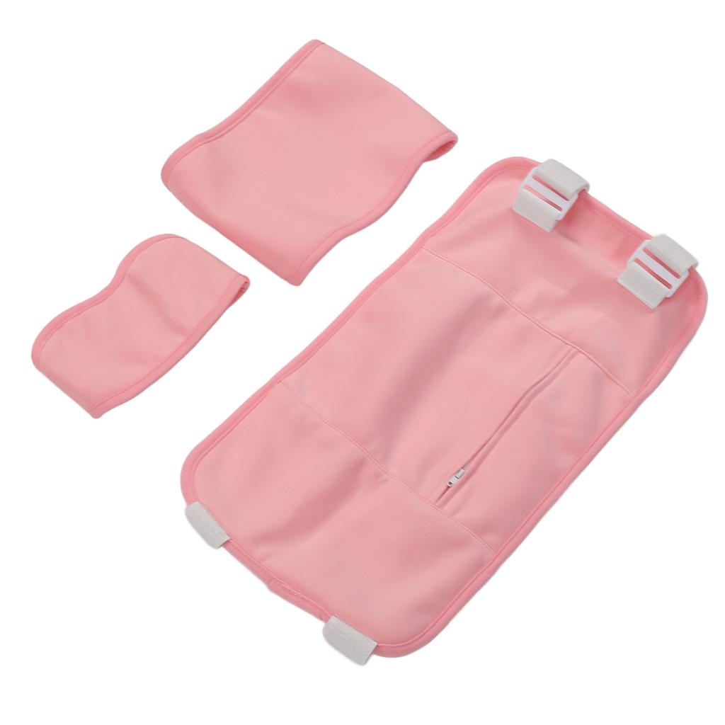 3pcs Waist Neck Hand Leg Castor Oil Pack Wrap Hook And Loop Relaxation Reusable Soft Castor Oil Nursing Pad for Sleeping