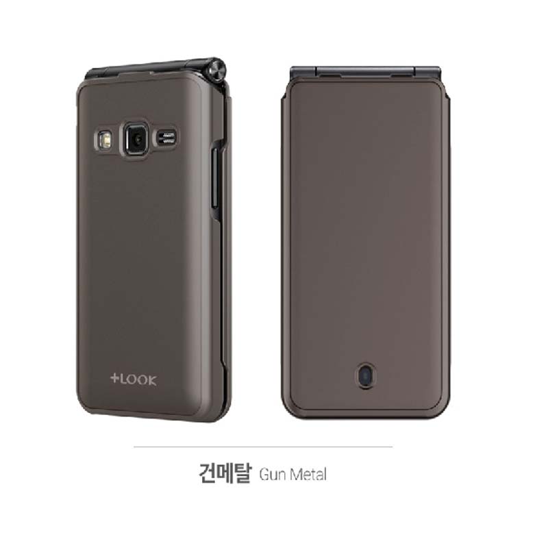 Samsung Galaxy Folder2 Handyhülle Cover Farbe Hartschale für SM-G160N