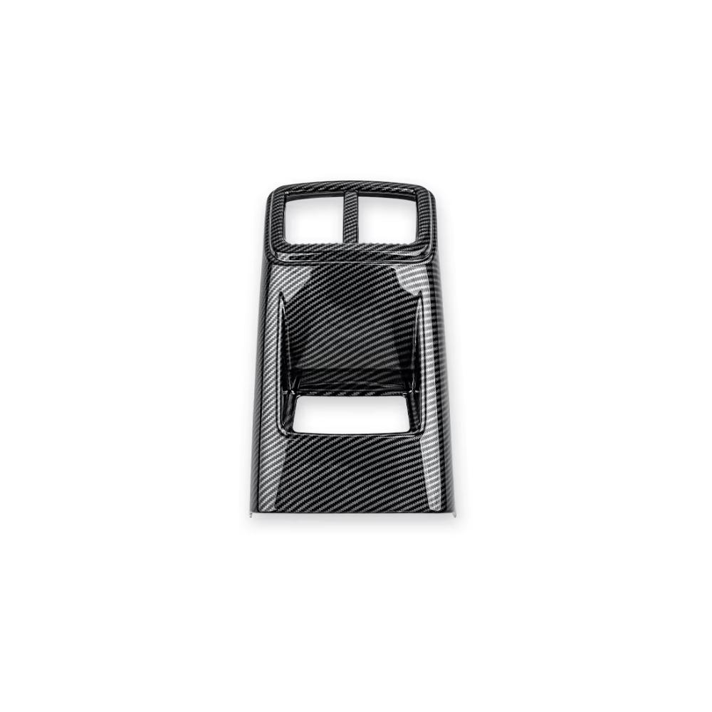 For KIA K5 -2026 Car Tuning Carbon Fiber Rear Row Vent Cover Trim Interior Accessories