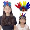 Feather Hairband Offering Comfort And Style Fashion Hairband For Bohemian Enthusiasts Attending Festivals Or Casual