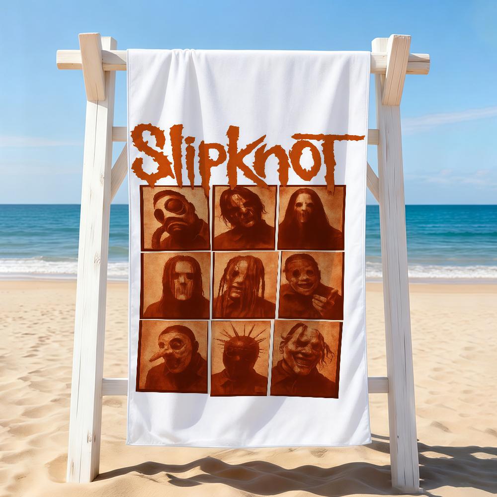 Rock band S-Slipknot Towel Drying Bath Towel Applicable To Light Swimming Camping Yoga Beach Out