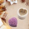 3D Silicone Soap Mold Heart Love Rose Flower Chocolate Cake Mould Candle Craft Diy Forms Soap Base Tool