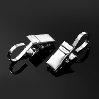 10/20Pcs Stainless Steel Curtain Clips With Hook Window Curtains Hanging Clamps Accessories Home Room Photo Decoration Hook Clip