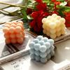 Cube Bubble Cube Candle Geometric Ornament Home Fragrance Creative Photography Props Birthday Gifts Home Decoration