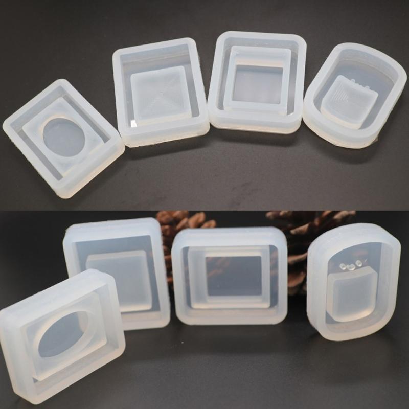 Quicksand Resin Moulds Unique Cup Shape Keychain Molds Resin Shaker Mould Cup Shape Quicksand Molds DIY Jewelry Pendant