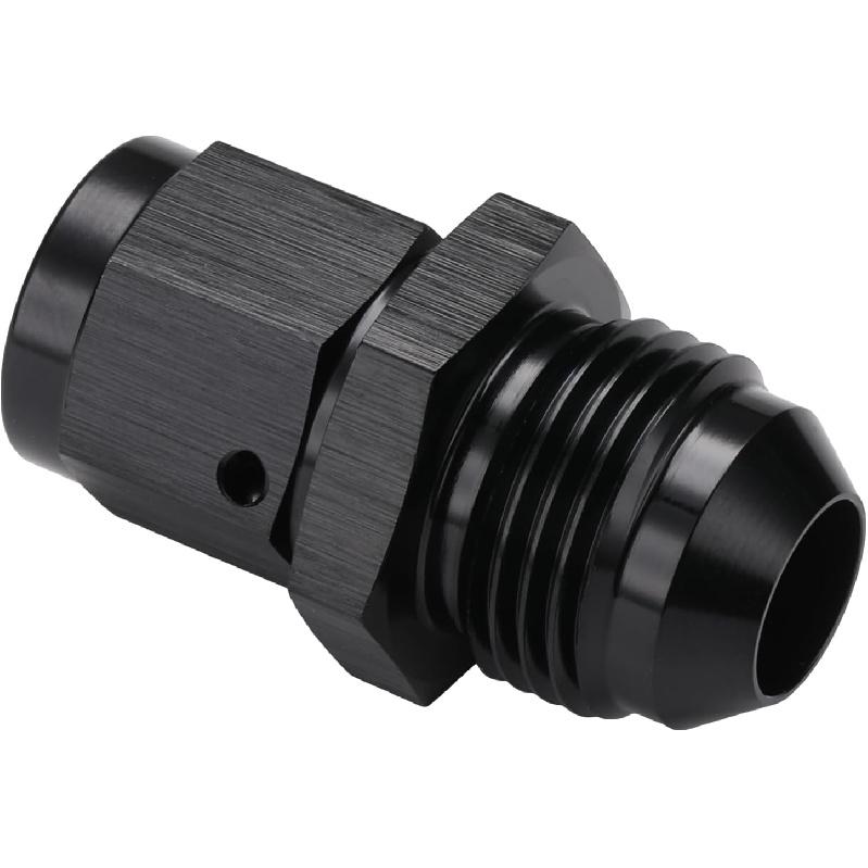 6AN Female Swivel To 8AN Male Flare Expander Fitting Adapter Aluminum Black