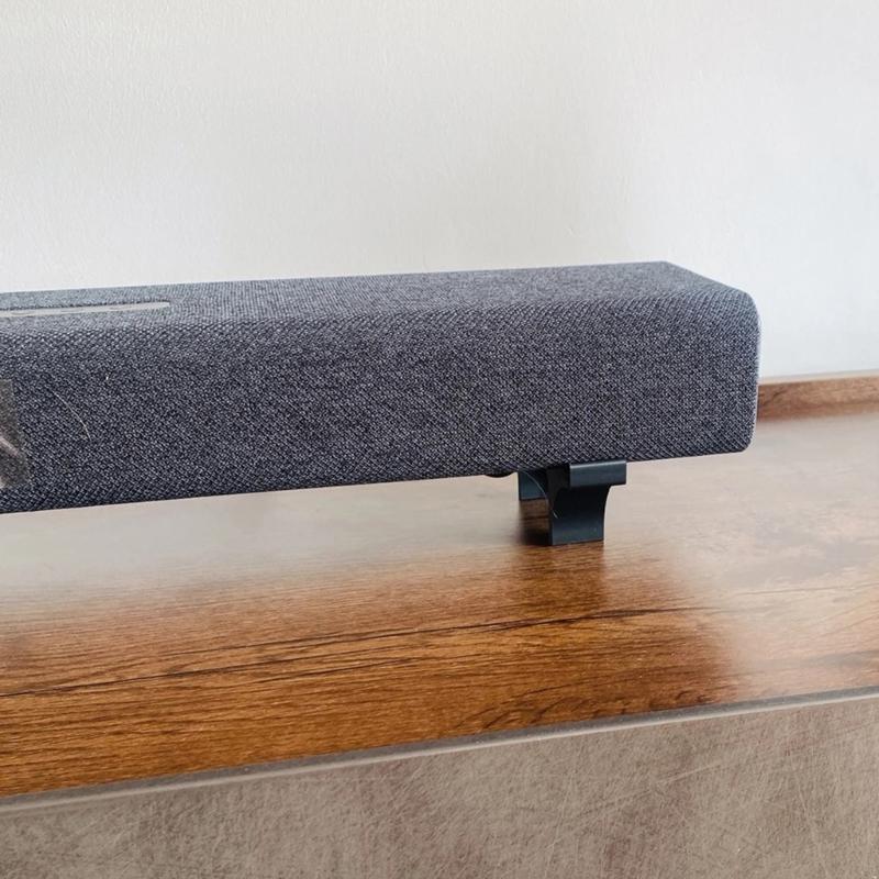 Universal Soundbar Mounting Brackets Plastic Elevator Stand For Secure Placement And Height Adjustment