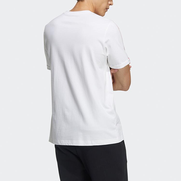 Adidas Neo CNY Series M Cny Ww Tee Casual Sports Crew Neck Short Sleeve T-Shirt Men Tops White GP5746