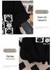 Women's Plus Size Loose Slimming Mid-Length Round Neck T-Shirt, Short-Sleeved, Fits Up to 350 Jin
