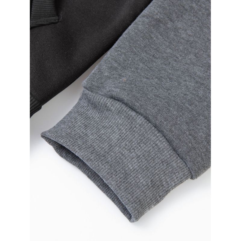 Pánská barevně blokovaná fitness sportovní pánská mikina ležérní módní plug rukáv kardigan top