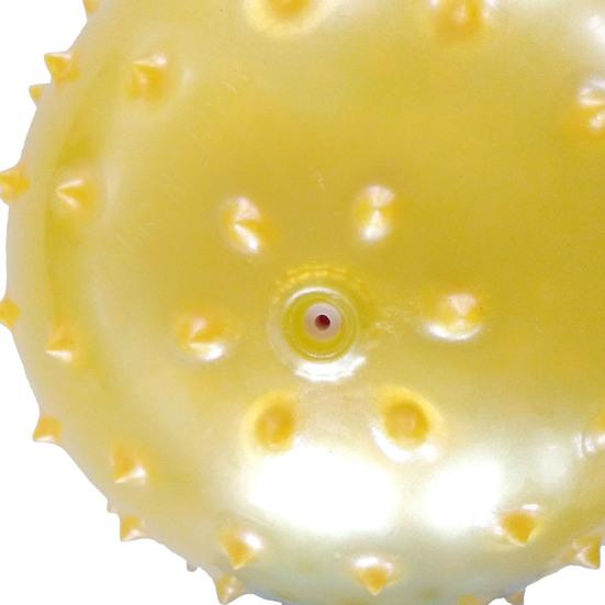 Mini Knobby Balls Set Spiky Massage Stress Balls with Pump Handheld Sensory Balls Fun Bouncing Balls for Toddlers Party Favors