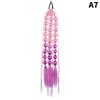 1Pcs Synthetic Wig Lantern Bubble Ponytail Multicolour Fake Braid  Girl Street Photo Modeling Lantern Long Braid