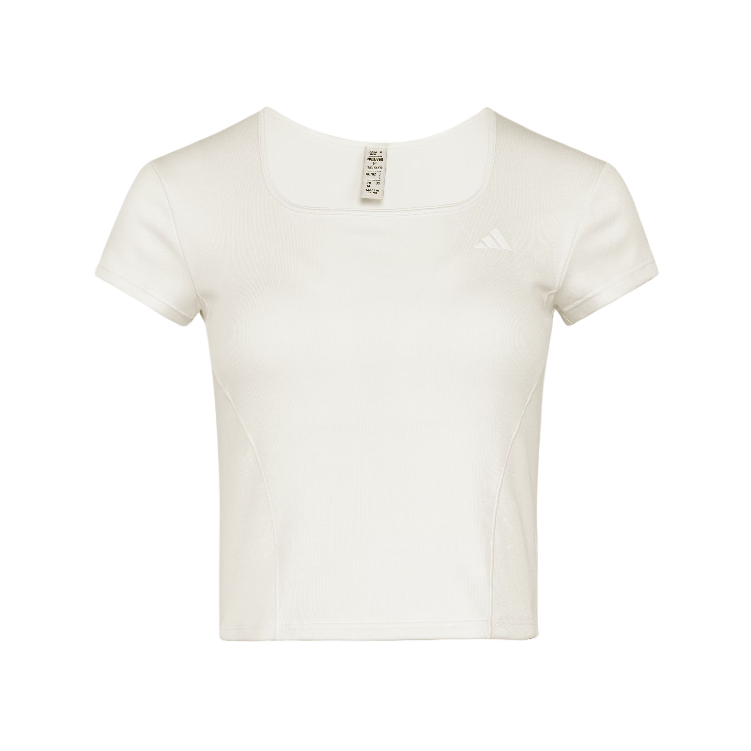 

Adidas Soft Lux Bra Short Sleeve Sports T-Shirt Women tops KH2710 S