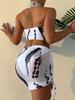 2022 Sexy Printed Three-Piece Bikini Swimwear for Women